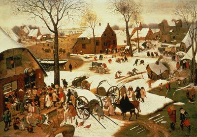 Censimento a Betlemme da Pieter Bruegel the Elder